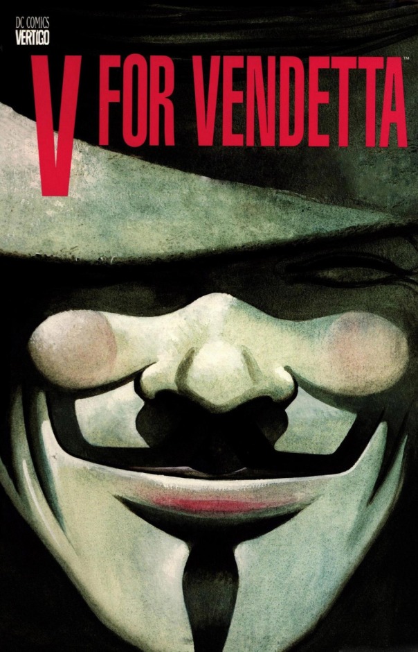 David Lloyd - V for Vendetta (graphic novel cover)