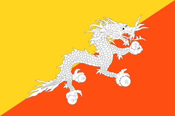 Flag - Bhutan